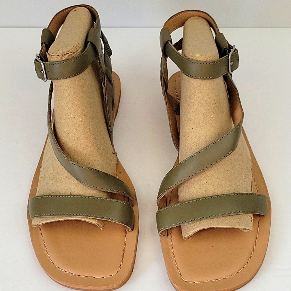 Lucky Brand Byleth Gladiator Sandals Sage Green Size 9 NWOT - Picture 4 of 13